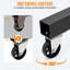 Grue de moteur pliante de 2 tonnes, grue de levage hydraulique avec 6 roulettes et flèche télescopique, ramasse-cerise mobile pliable de 4400 LB pour le garage, l'atelier, l'usine, le robuste-1728236082