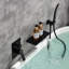 Robinet de baignoire mural avec douchette Topcraft