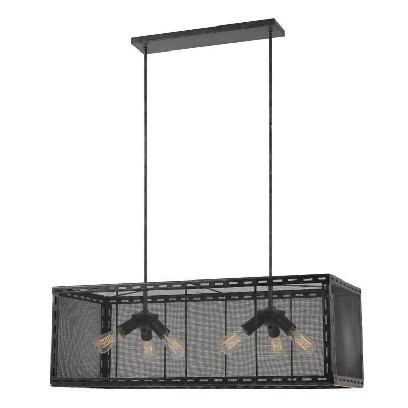 6 - Light Black Kitchen Island Pendant