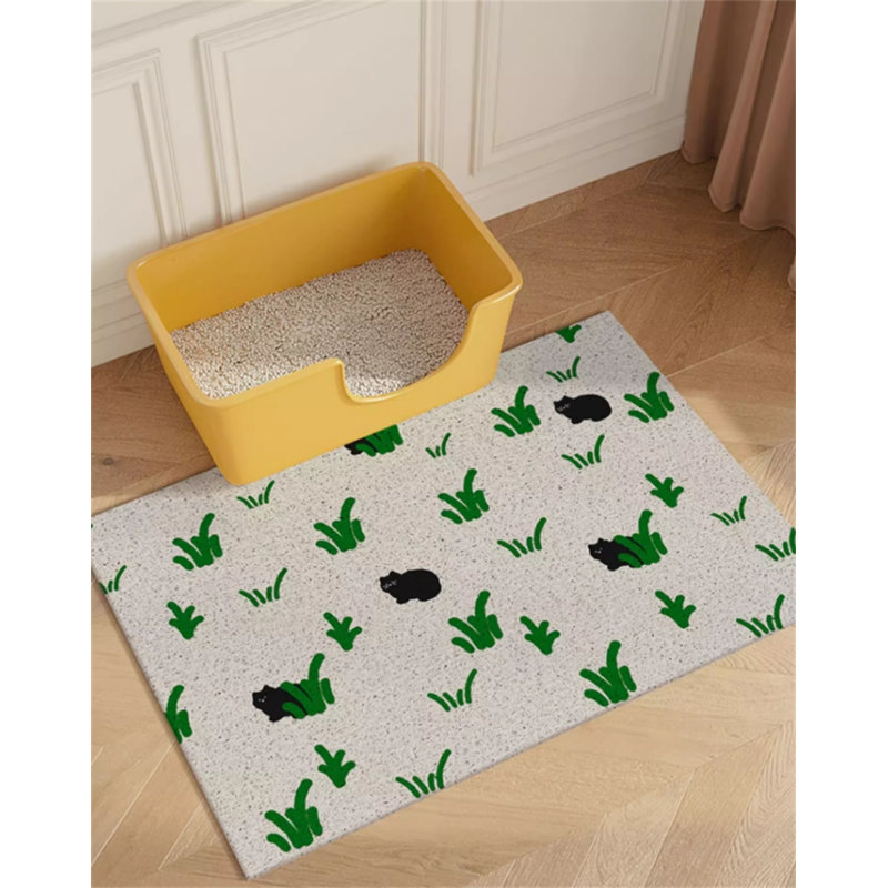 Tapis filtrant pour litière pour chat, H 0,3 po x l 35,43 po x P 23,62 po