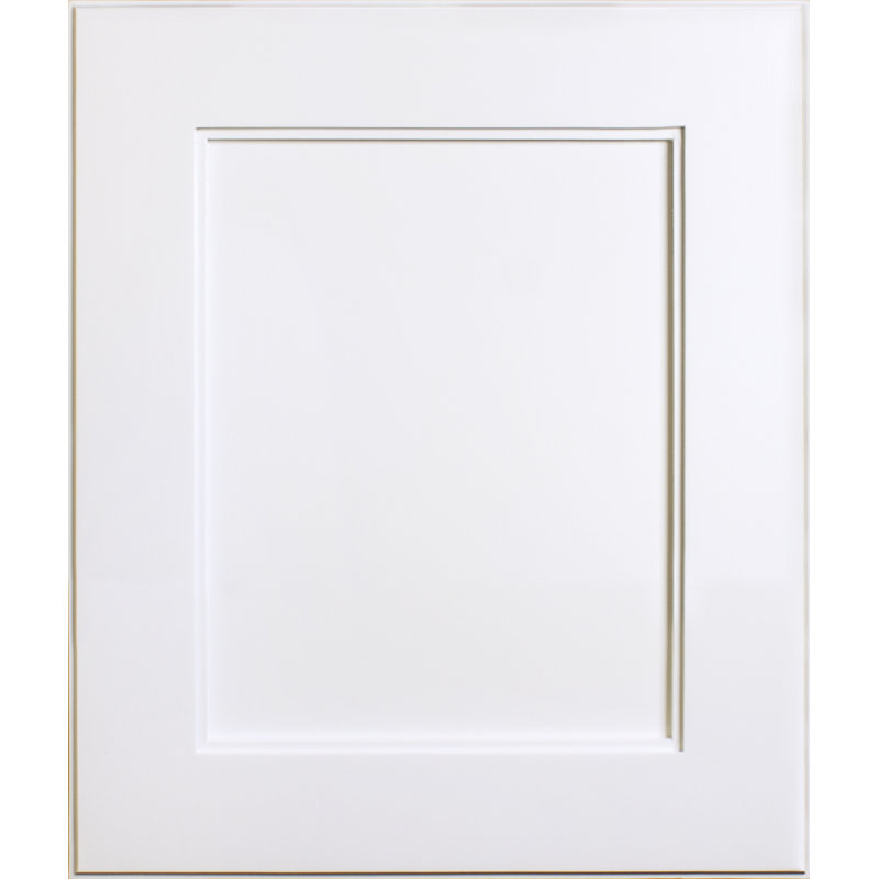 Armoire à pharmacie encastrée avec 1 porte et 2 tablettes réglables, H 18 po x l 14 po x P 3,75 po, Blanc