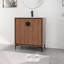 Meuble-lavabo simple 30 po avec plateau Detavious