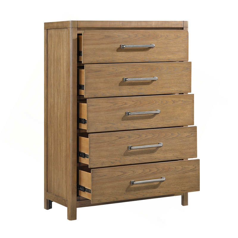 Commode de rangement 5 tiroirs