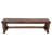 Long Rustic Solid Wood Bench