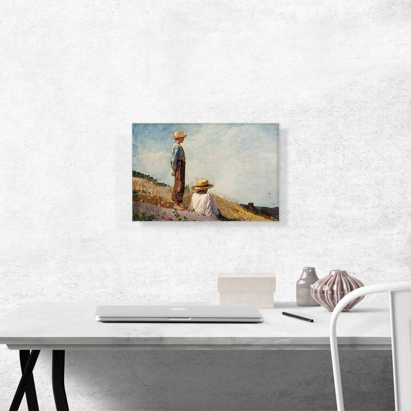 «The Blue Boy 1873» par Winslow Homer, reproduction d'art sur toile tendue, H 12 po x l 18 po x 1,5 po