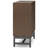 Banting 39"W Solid Wood Modern Industrial Medium Storage Cabinet with Metal Base and Adjustable Shelves
