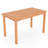 Keonda 27.5" Indonesia Teak Wood Dining Table