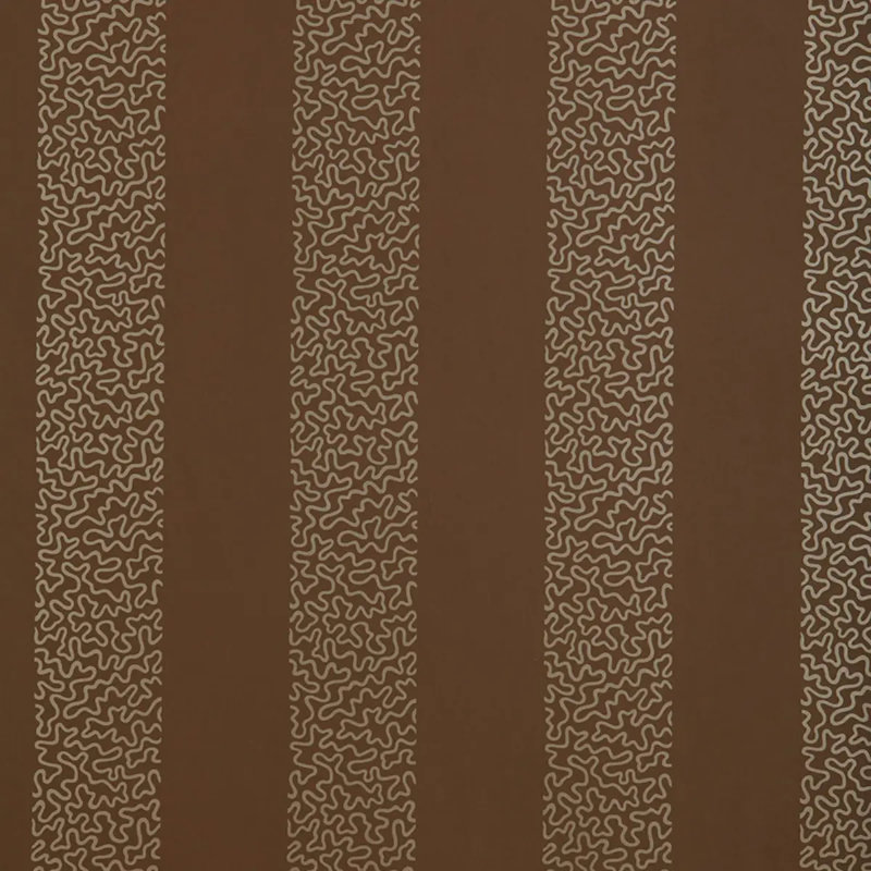 Beekman Stripe Wallpaper, Truffle
