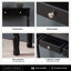 3 Drawer Console Table for Hallway & Living Room Furniture, Slim Entry Hall Table Cabinet-835200104-825147558