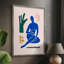 Matisse CDLXVII, reproduction d'art encadrée - bois massif-756526714