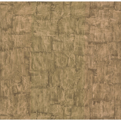 Urban Oasis Brushstrokes 34.5' L x 27.56" W Metallic Wallpaper Roll