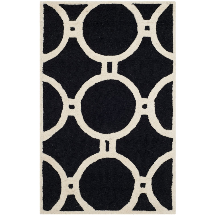 Sanyla Hand Tufted Wool Geometric Rug