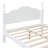 Carmena Retro Style Platform Bed-1331706510-1331706511