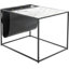 Table d'appoint moderne avec plateau en marbre ClickDecor Wilson