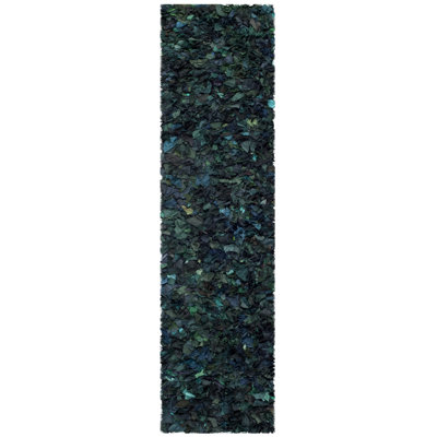 Godsey Shag Hand Woven Performance Rug
