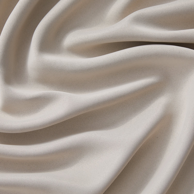 Gerlach Polyester Blackout Thermal Grommet Curtain Pair, 52" W x 96" L, Beige