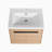 Cahokia 23.62'' Single Bathroom Vanity with Resin Top