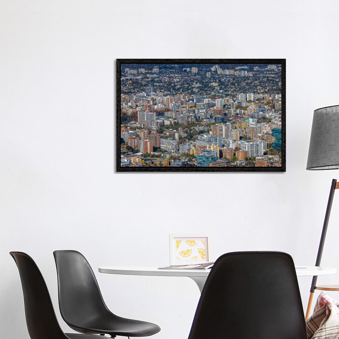 Santiago Apartment Skyline von Alex G Perez - Galerie-verpackte Leinwand Giclée auf Leinwand