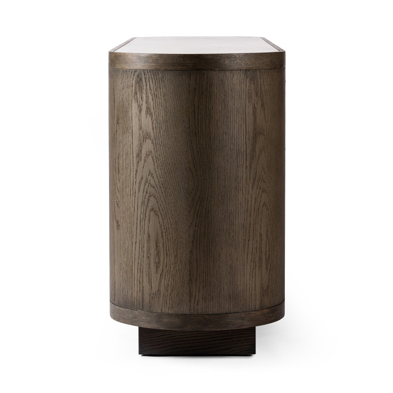 Galini 80'' W Solid Wood Sideboard