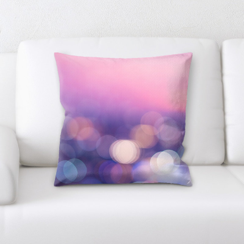 Coussin décoratif flou