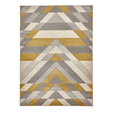 Pembroke area rug Machine Woven Rectangle Beige/Yellow
