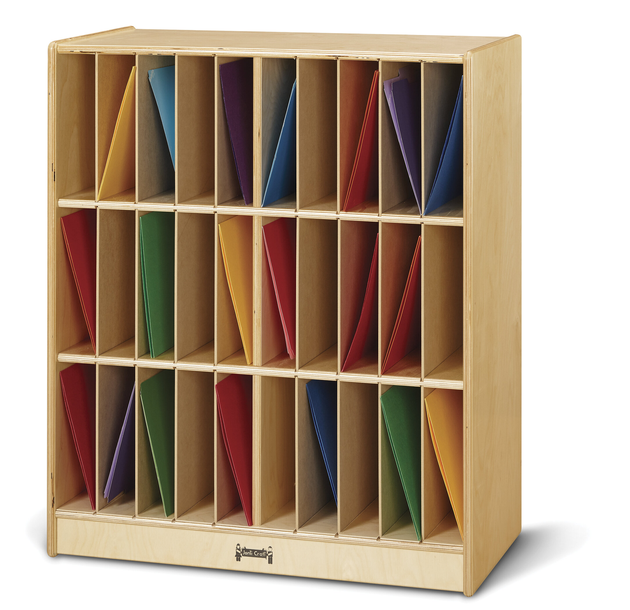 CLASSROOM ORGANIZER 20 bins and 20 slots by Jonti-Craft