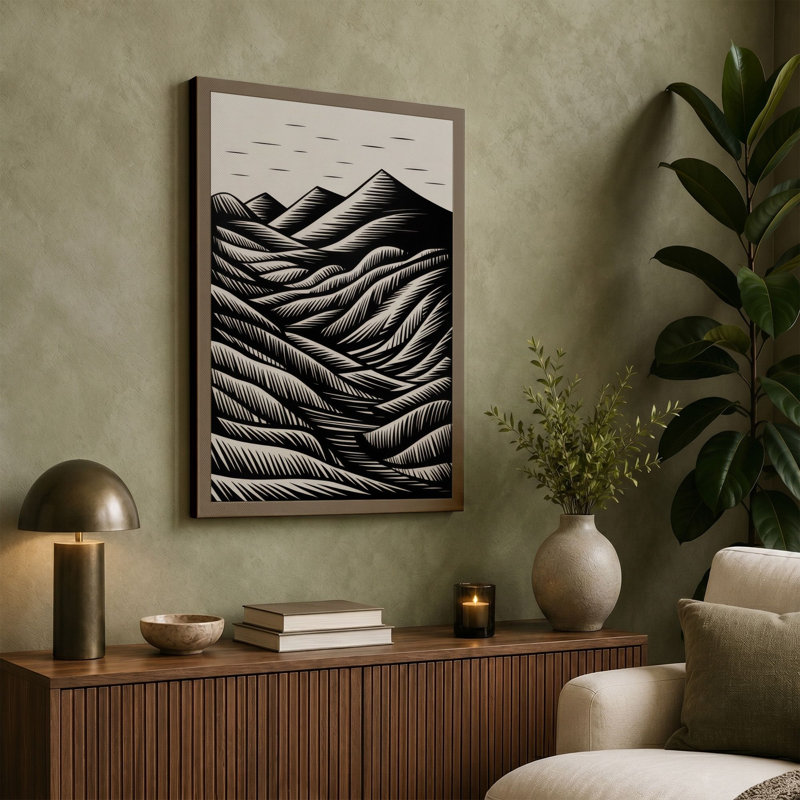 Print, 36x24 - 91.4 x 61.0 cm, Taupe Border