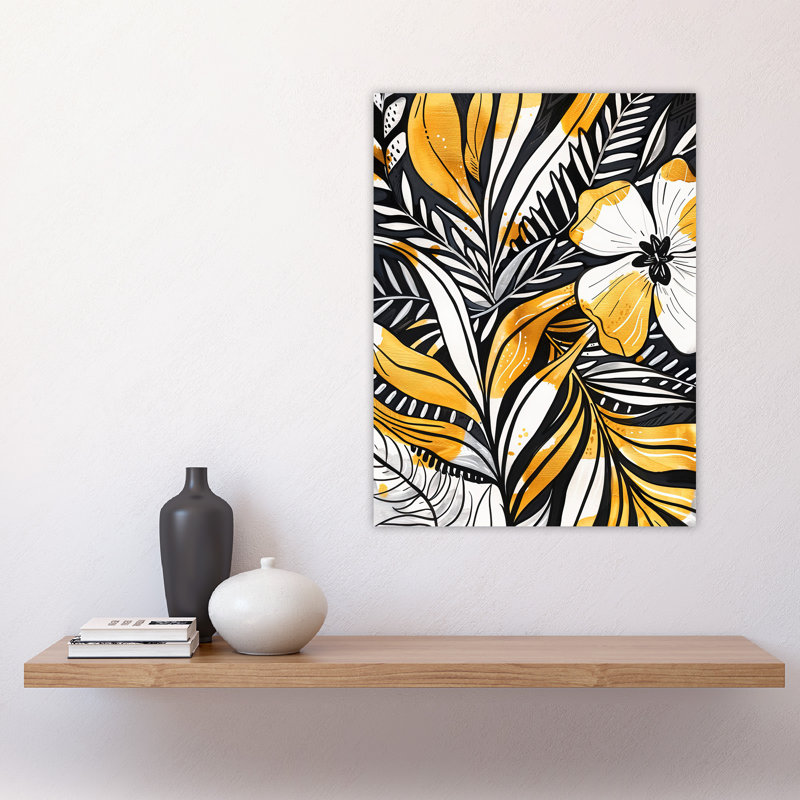 Plant Lover Fern Flower Bloom Wall Art Print