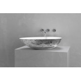 Vast Studio Aged Round Vessel Sink – Modern Matte Finish, Countertop Bathroom Basin for Luxury Spa & Contemporary Homes
