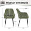 Chenille Fabric Dining Chair-667873209
