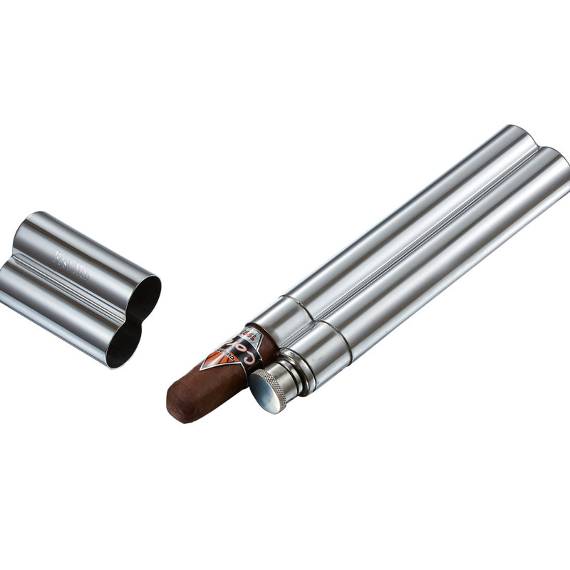 Stainless Steel Cigar Case