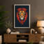 Lion's Crown Modern - Wrapped Canvas-942567582-942567590