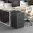 3-Drawer Locking Mobile File Cabinet, Rolling Storage Cabinet with Wheels for Home Office & Study-803369610