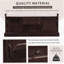 Banc de rangement avec 2 tiroirs et 2 armoires, banc à chaussures avec coussin amovible, banc d'entrée-649032116