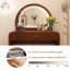 39" W Makeup Vanity Table With Lighted Mirror-624294881
