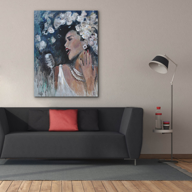  «Sing To Me» par Jadei, impression sur toile 40 po x 54 po, H 54 po x l 40 po