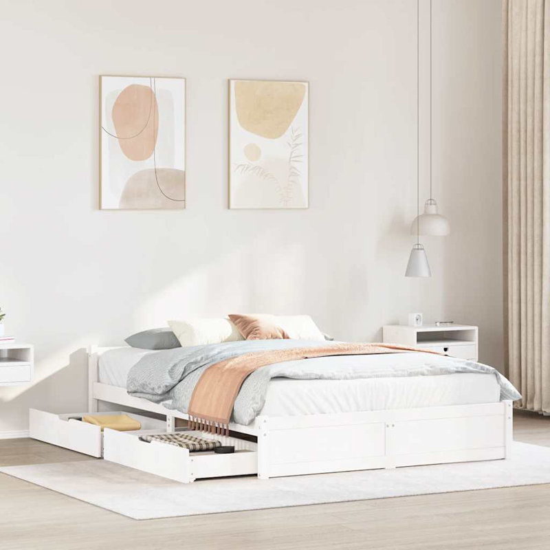 Solid Wood Bed