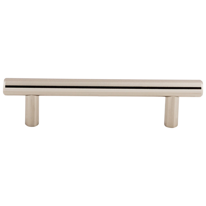 Hopewell Bar Pull, Polished Nickel, 3 3/4" Center to Center