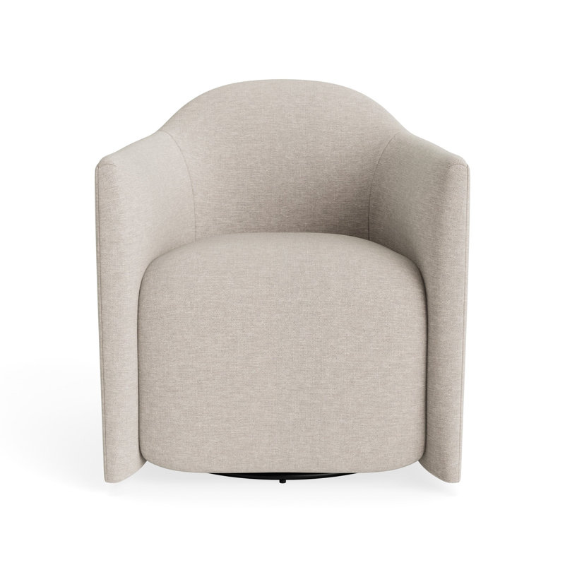 MTO - About Face Swivel Lounge Chair, Landa Stone