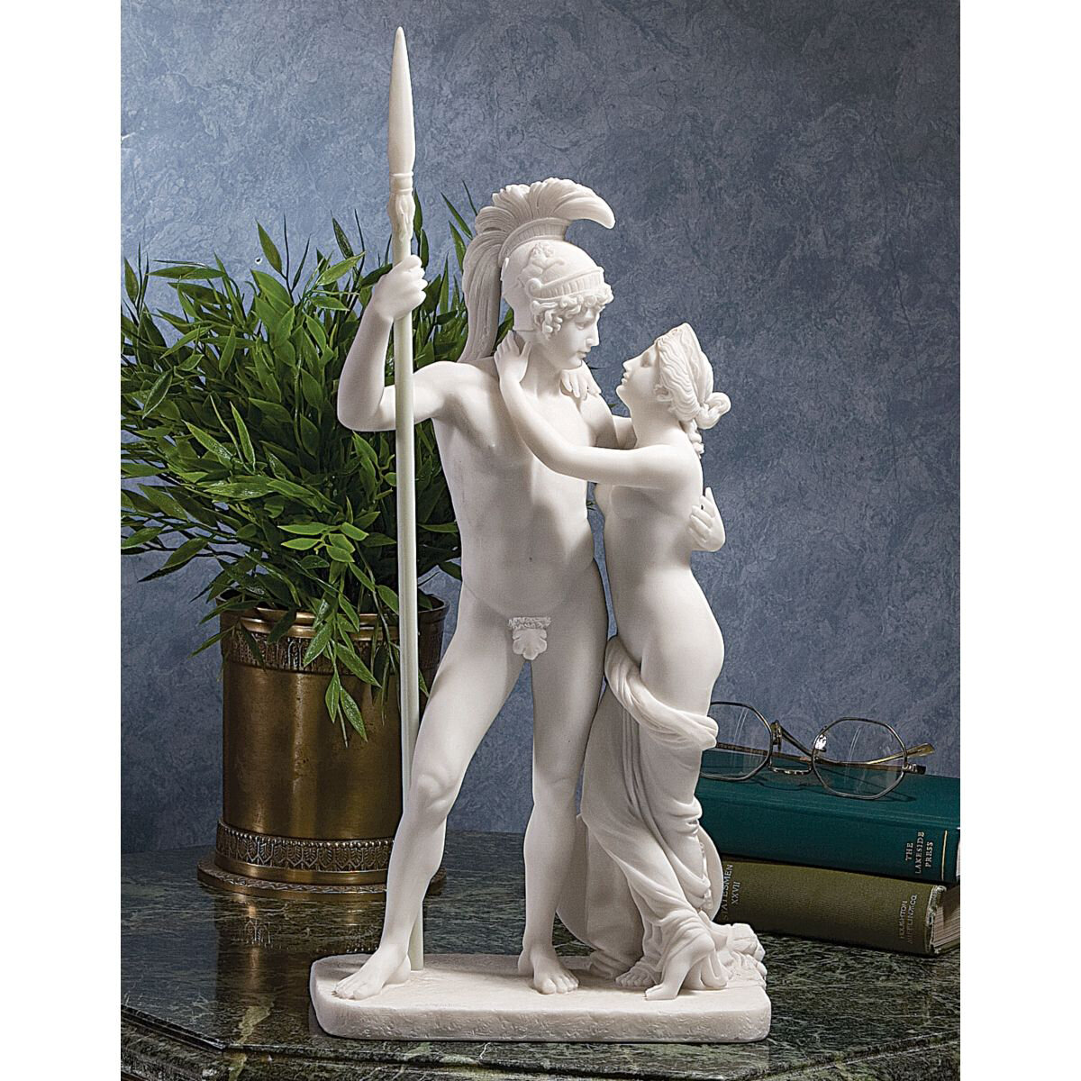 CASA DECOR White Aphrodite Bust Artifact Decorative Showpiece - 28