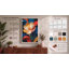 Golden Bloom Art Deco - Wrapped Canvas-304603788-304603789