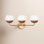 Avoca 3 Light Frosted Dimmable Vanity Light