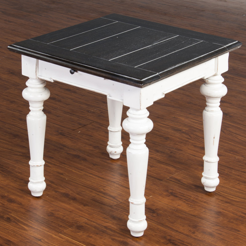 Grenadier Solid Wood End Table with Storage