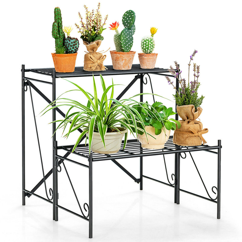Support pour plante en métal