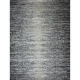 Hand Woven Silk and Wool Abstract Area Rug