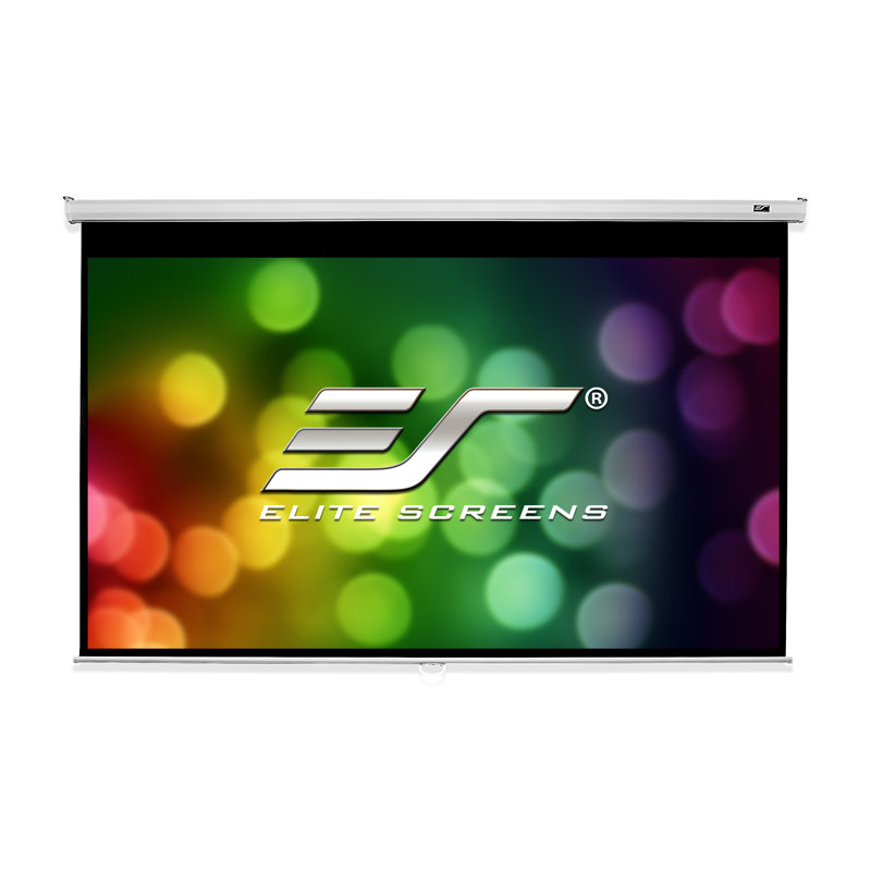 Écran de projecteur mural / plafond manuel 39,2 "x 69,7" Manual B Series