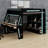 Smart RGB LED Loft Bed with Desk, USB Ports, 6 Cubbies, 6 Drawers-1327944111