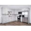 DL Cabinetry (prêt à assembler) Armoire de base de style Shaker de 9 à 21 po l 15 po x H 34,5 po x P 24 po - gris tourterelle-124919271-124919272
