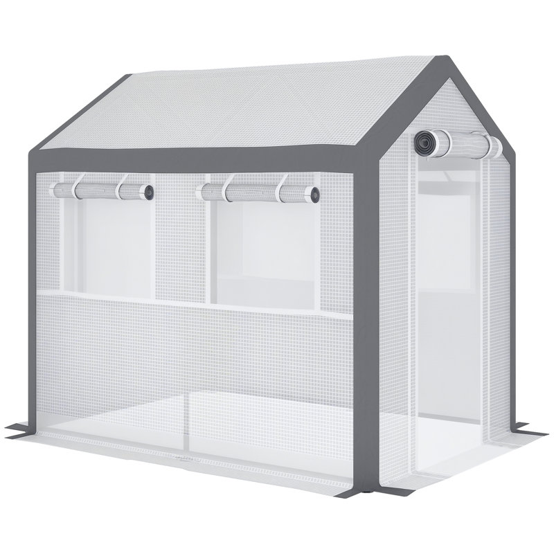 8' W x 6' D Greenhouse