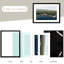 Cadre photo en métal avec passe-partout - Basics by Wayfair ™-88586473-88586481